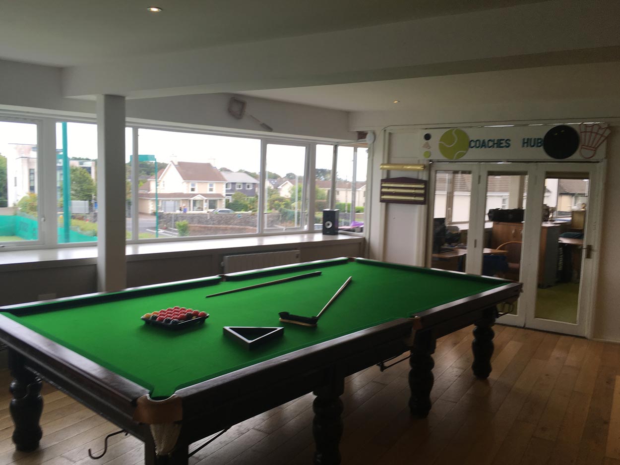 Galway Lawn Tennis Club Snooker Table